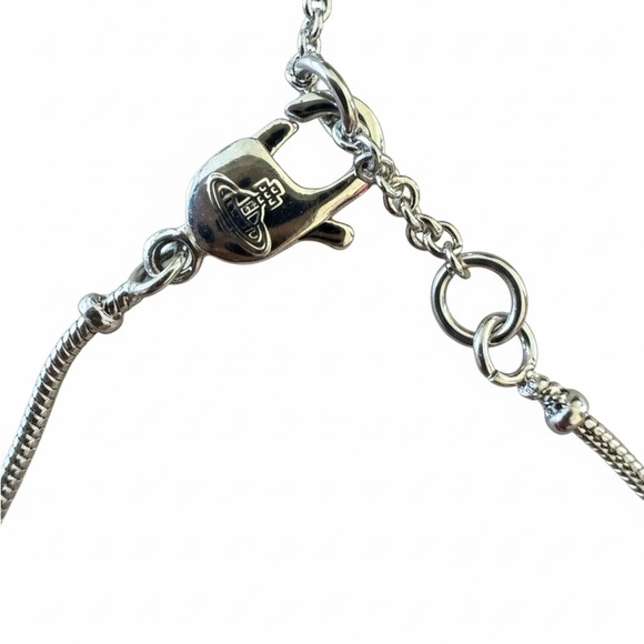 Authentic Vivienne Westwood Black and  Silver Bracelet - Picture 5 of 6